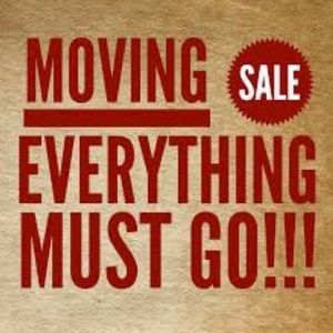 MOVING SALE